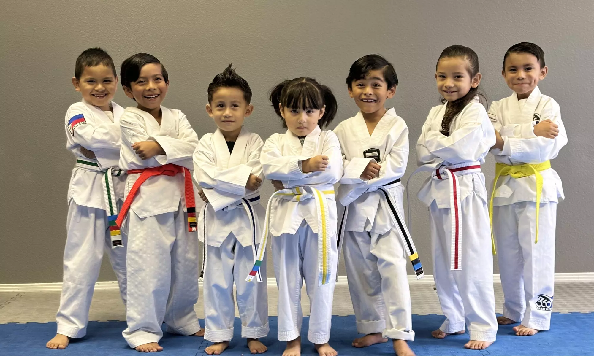 Get a Two Kids or Twelve Kids Taekwondo Classes with/Without Uniform