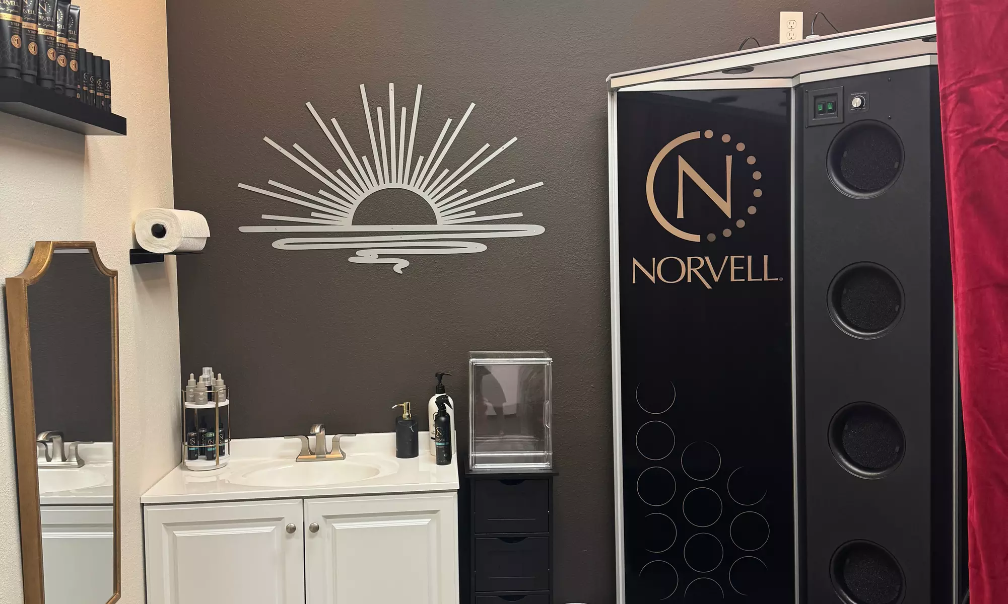 Spray Tranning and Red light Enhancement