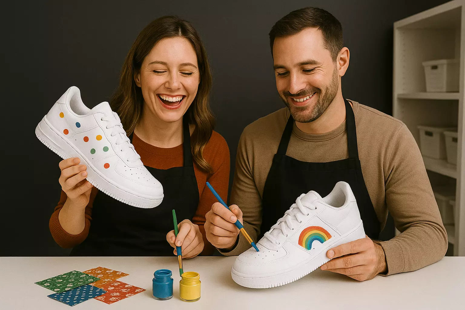 Design a Custom Painted Sneaker w/ All Tools Provided in Oxon Hill, MD