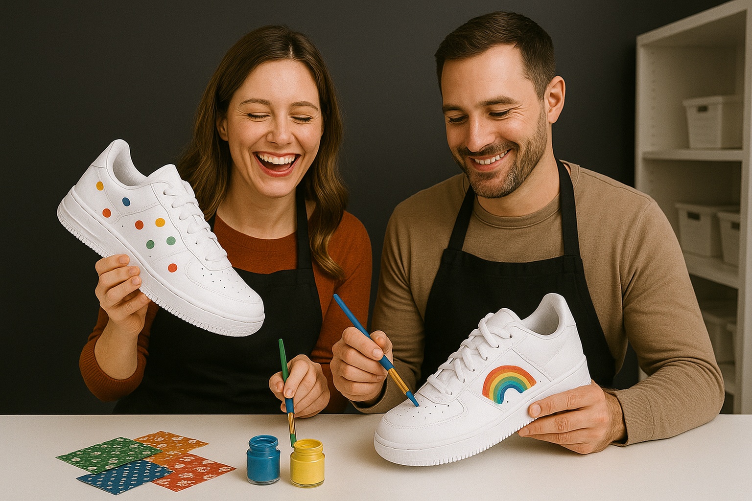 Design a Custom Painted Sneaker w/ All Tools Provided in Oxon Hill, MD