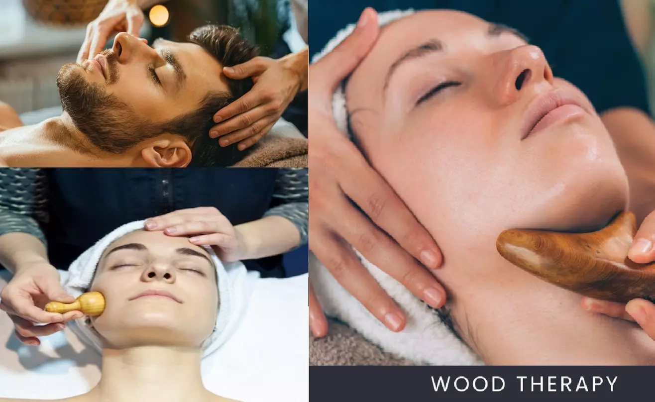 40-Minute Head Massage Therapy & Hands-On including Infrared & Wood Therapy at SS Aesthetics NYC (Up to 60% Off) - Primary Image