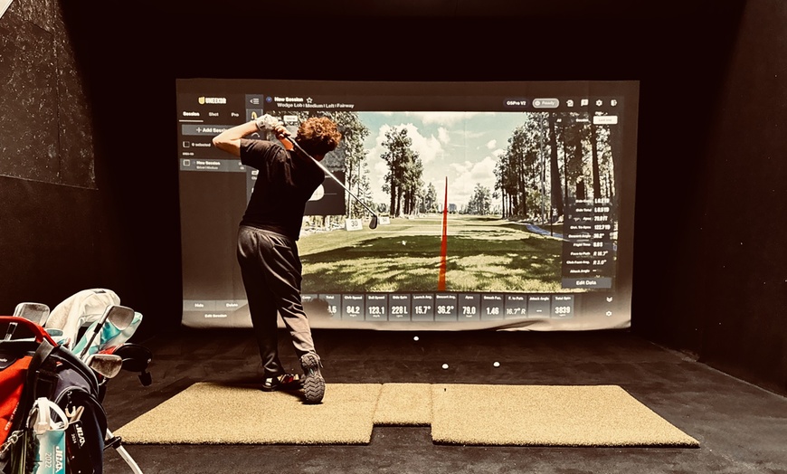 Image 3: Indoor Golf Lessons with PGA Pro Kyle McGee & Practice Time