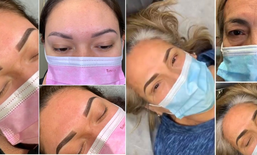 Image 5:  One Permanent Eyebrow, Eyeliner, Lip Blush or Saline Tattoo Removal