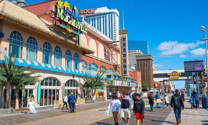 Image 1: Get a Seaside Adventure: Atlantic City Bus Tour for One, Two, or Three