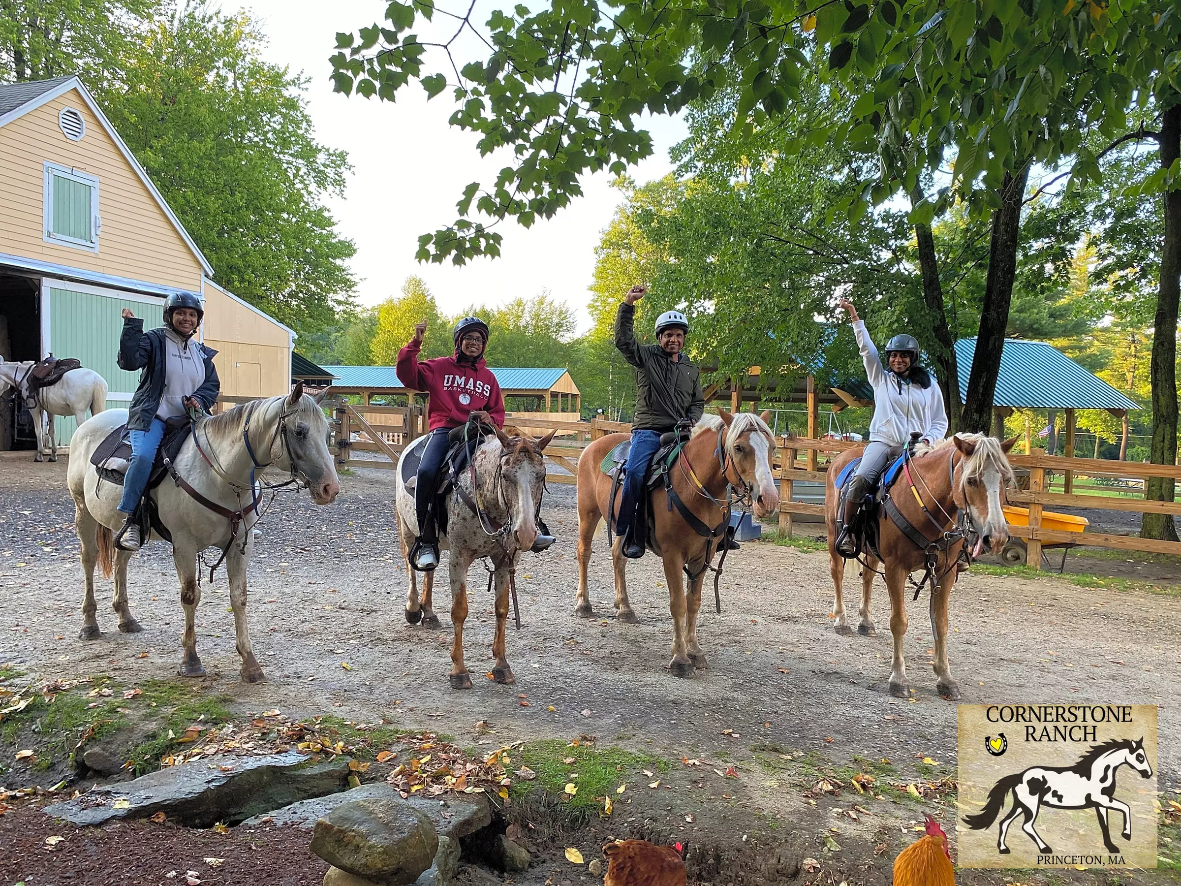 One- or Two-Hour Trail Ride for One or Two People at Cornerstone Ranch (Up to 51% Off). Eight Options Available. - Primary Image