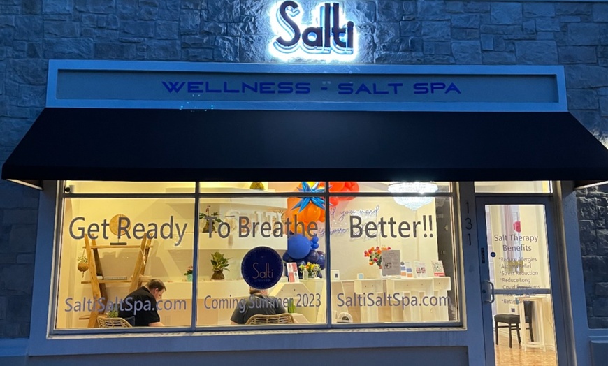 Image 7: Restore & Recharge:Salt Cave, Vitality Booth, Sound Lounge Experience
