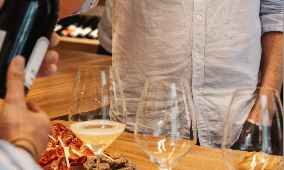 Initiation à la dégustation de 5 vins, plateau charcuterie et fromage