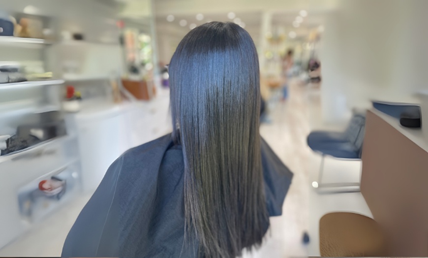 Image 1: Keratin Express with with Paraffin Hand Treatment