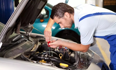 One car: full service with five litres of semi-synthetic oil and a filter change - Thandi Motors