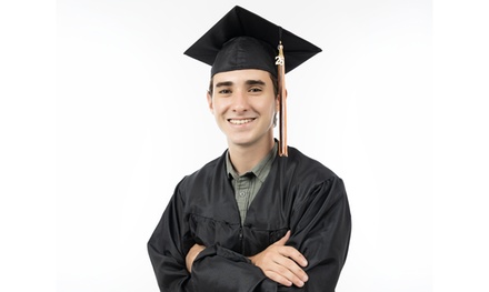 Senior Graduation Headshot with 1 Edited Digital Photo - Flavia Torres Photography