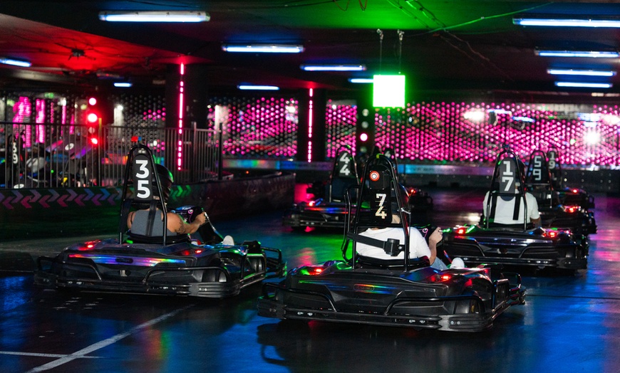 Image 7: Dive into Thrill at Australia's Longest Indoor Electric Go-Kart Track!