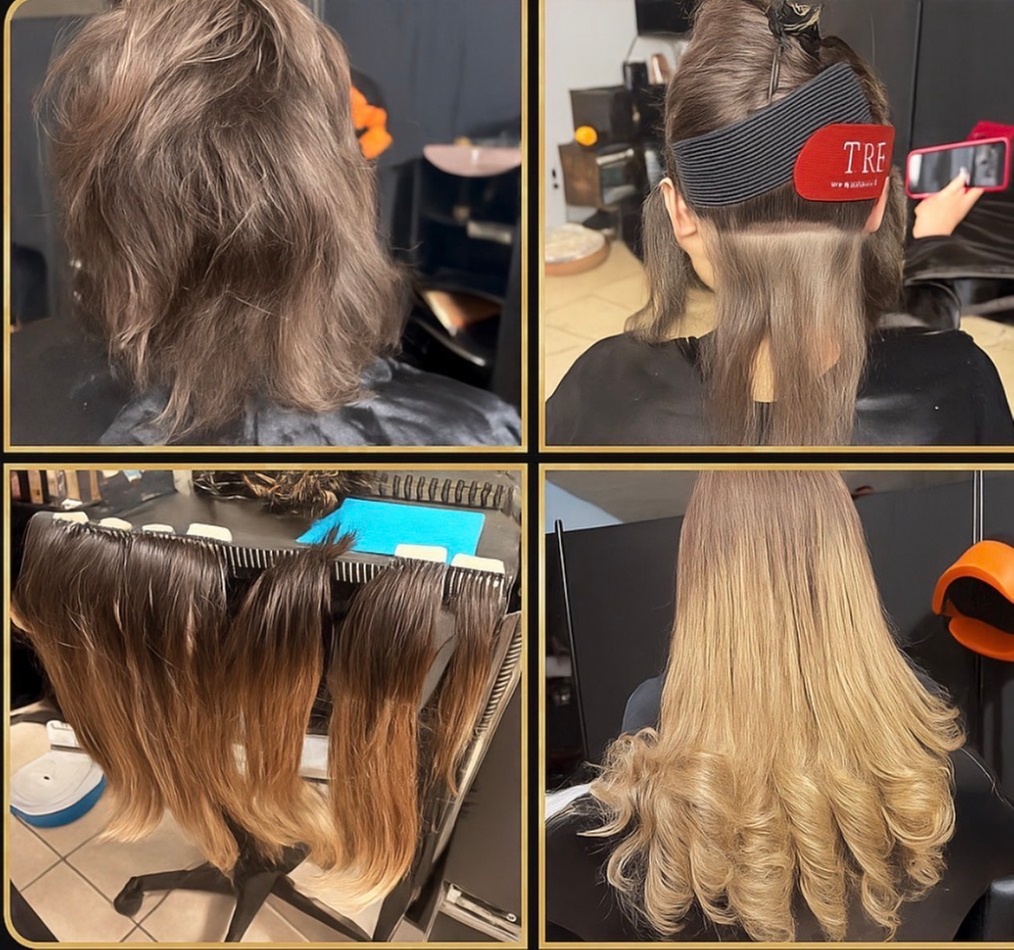 Refresh Your Style with Partial-Head Tape-In Extensions, Trim & Style