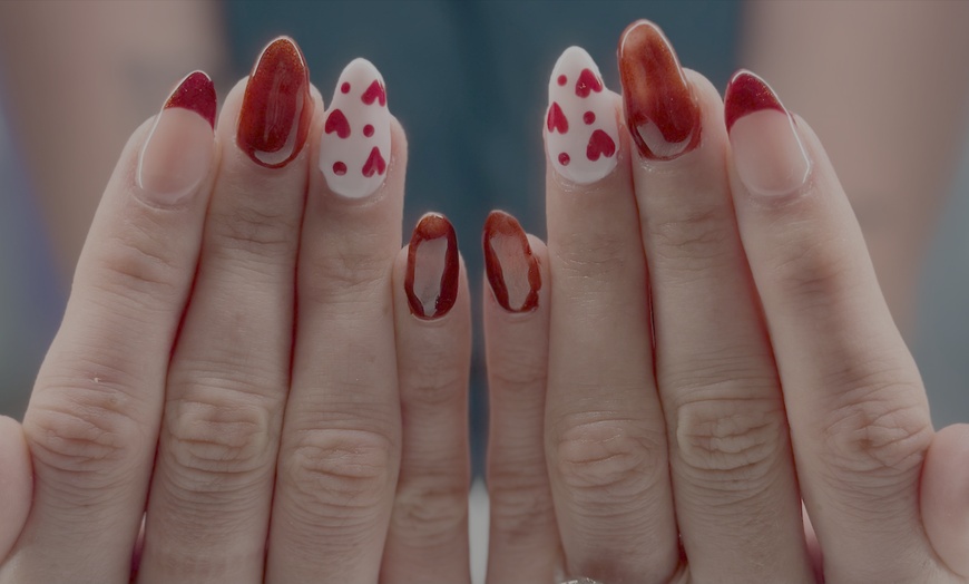 Image 1: Get Ready to Flaunt Flawless Nails w/ a Dazzling Manicure/Extensions!