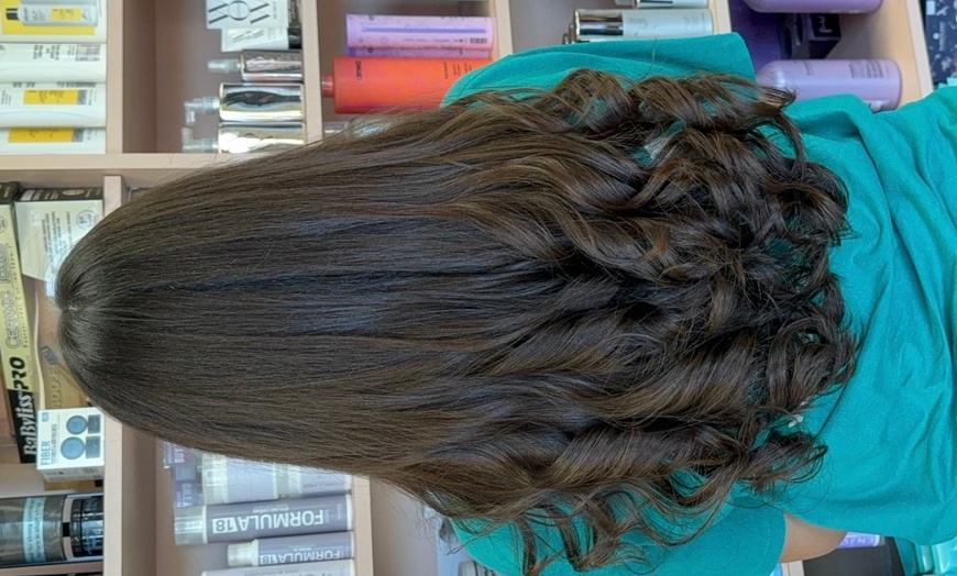 Image 3: Women’s Haircut with Blow-Dry or Makeup Application