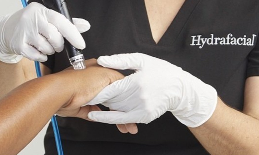 Hydrafacial Hand Treatment w/ Optional Booster and Arm & Hand Massage