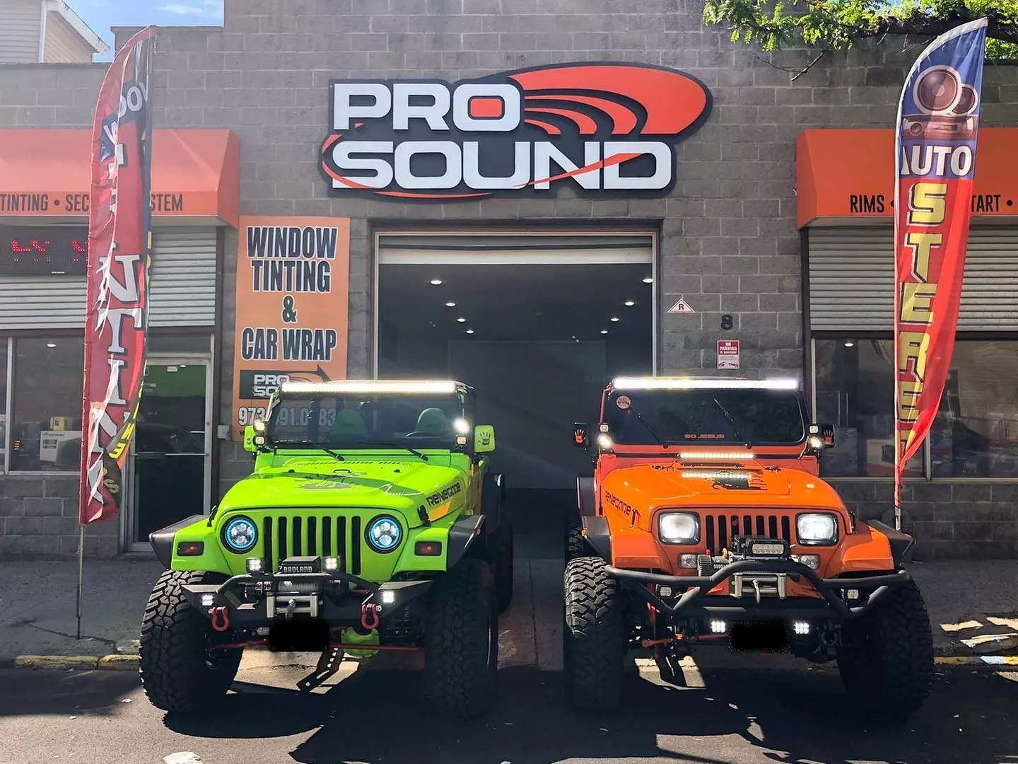 Up to 36% Off on Automotive Window Tinting at Pro Sound