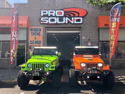 Window Tinting for Up to Two Windows on One Vehicle - Pro Sound