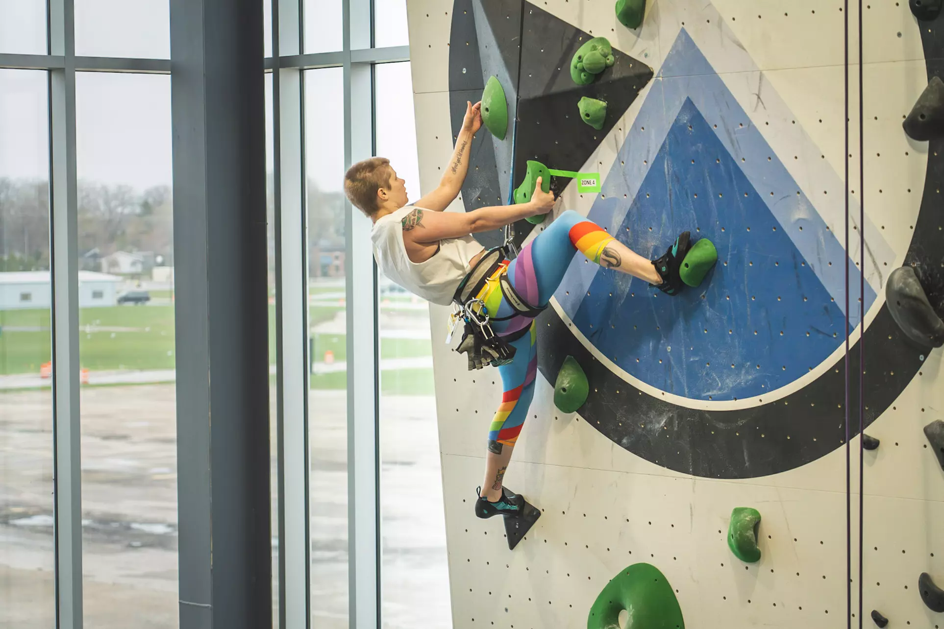 Explore Indoor Climbing with Advanced and Intro Classes