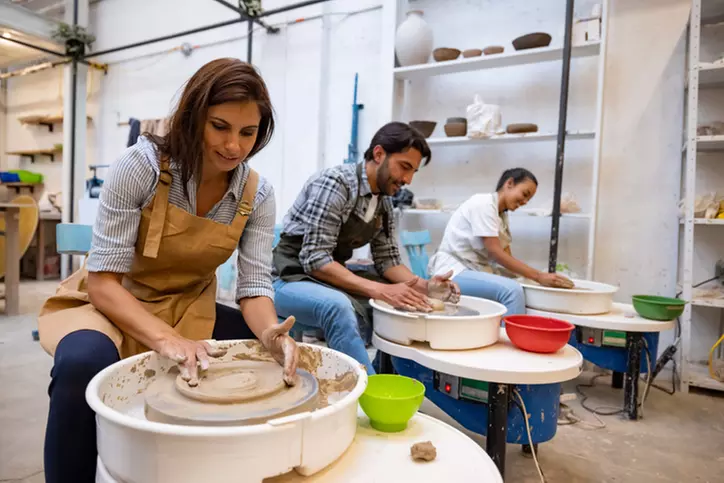 Pottery Wheel Throwing for One, Two, Four, or Eight at Wise Adventures (Up to 51% Off) - Primary Image