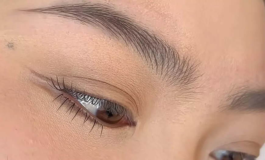 Image 3: Achieve Stunning Eyebrows with Fanwood Day Spa's Microblading Options Up to 76% Off