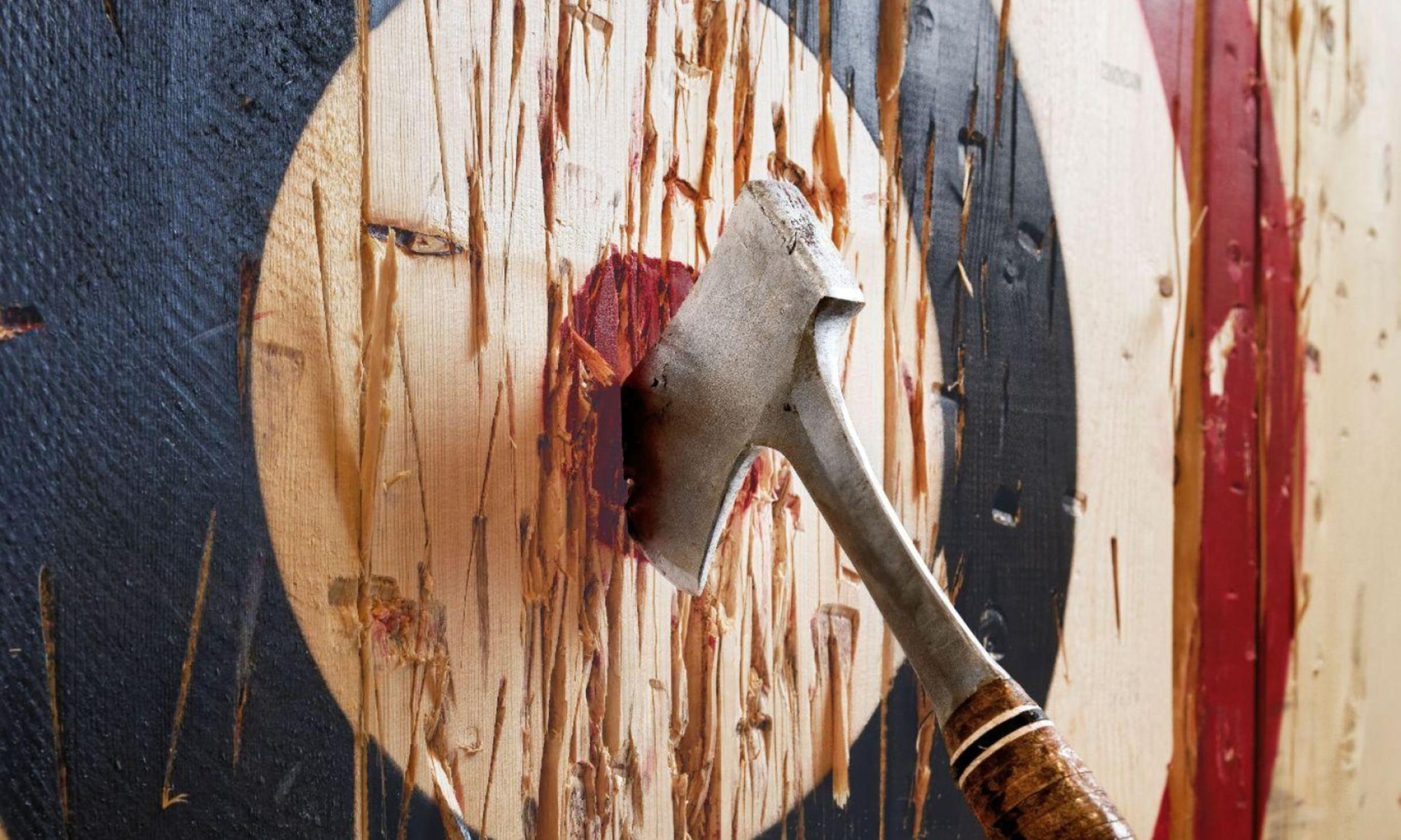 Up to 37% Off on Axe Throwing at Red Giant Escape Rooms