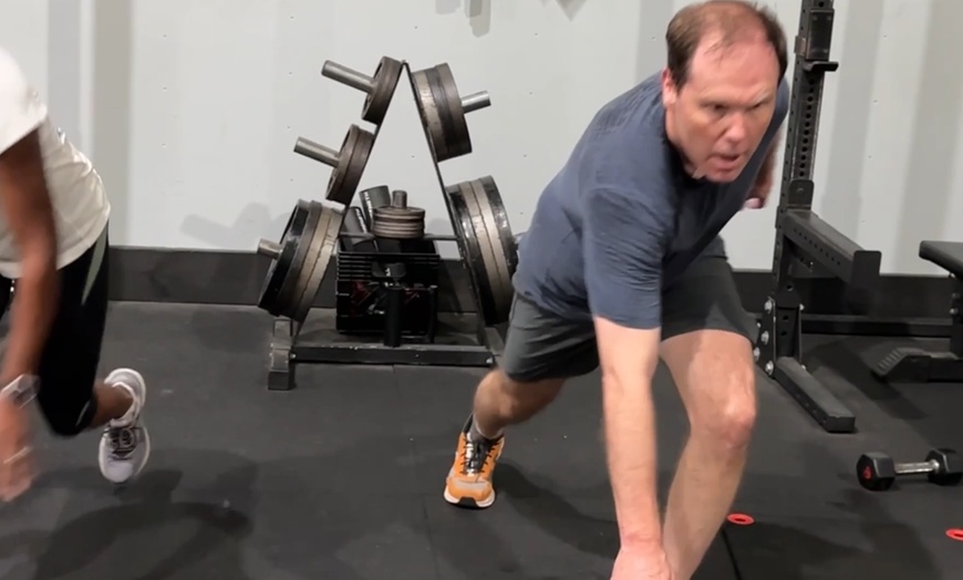 Image 2: 4 or 8 Adult Athletic Group Workout with Intense Training Options 