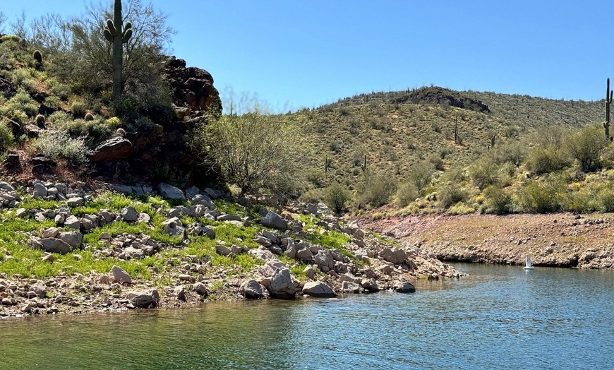 Image 6: Beautiful Scenic Lake Pleasant boat cruise experience