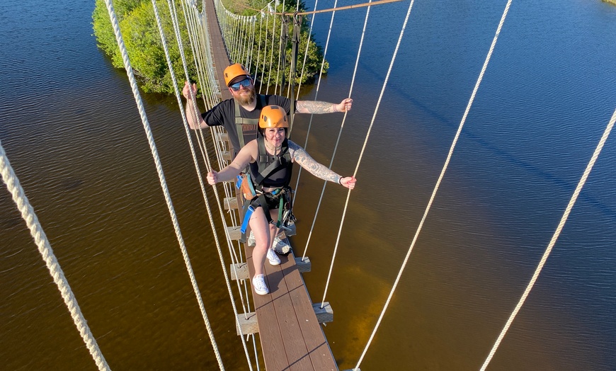 Image 7: Zipline Adventure and Leap of Faith Experience at Empower Adventures 