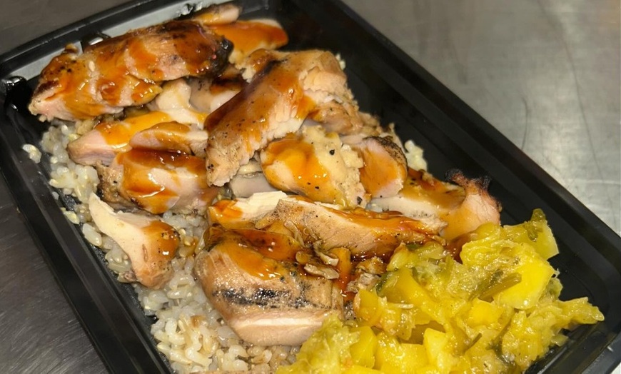 Image 7: Savor Southern-Asian Fusion Bento Bowls with Sweet Treats & Drinks