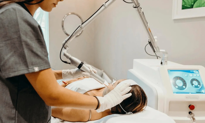 Image 1: Glow Brighter with PicoWay Skin Rejuvenation or Spot Removal Awaits