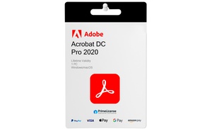Adobe Acrobat Pro - Lifetime License for Windows Adobe Acrobat Pro - Lifetime License for Windows