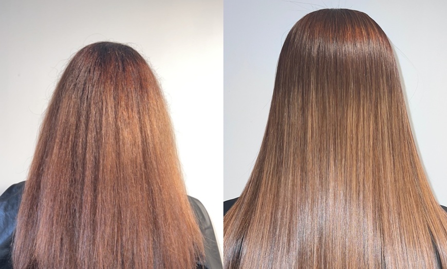 Image 3: Transform Your Hair: One Brazilian Straightening Treatment Session 