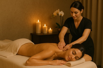 80-Minutes Full Body Combo include 45Mins Relax Essential Oil and Body Scrub and 35Mins Sauna - Emma Spa - Charlotte