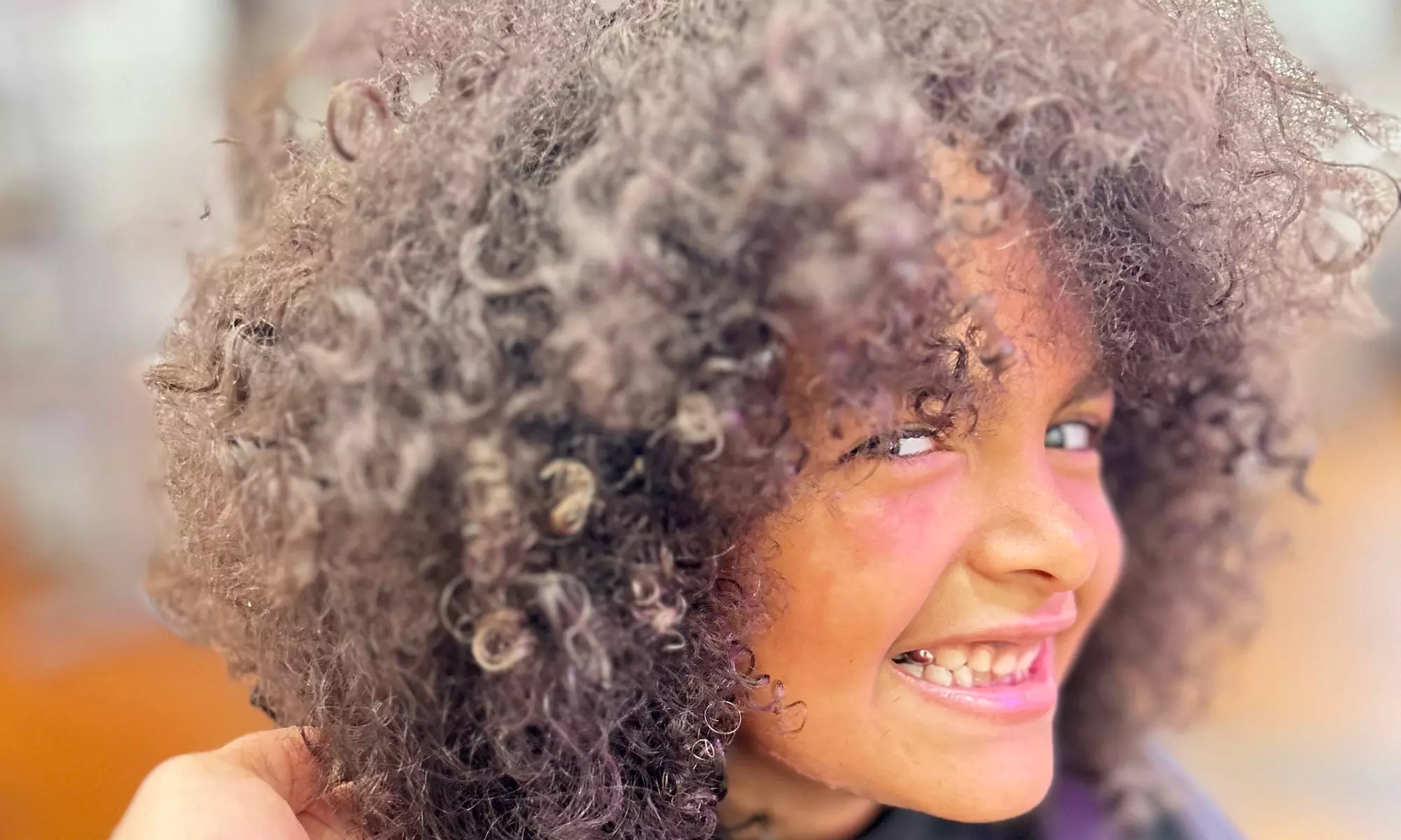 Curly Hair Shampoo & Diffuse, Style Dry Trim & More for Kids and Adults at Raw Hair Studio (Up to 83% Off)