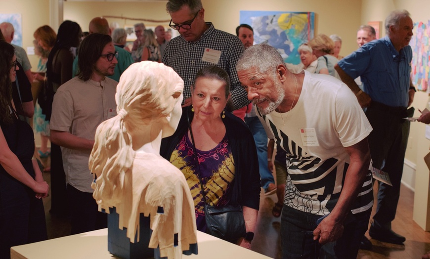 Image 2: Discover American Art and VIP Chalktoberfest Experience