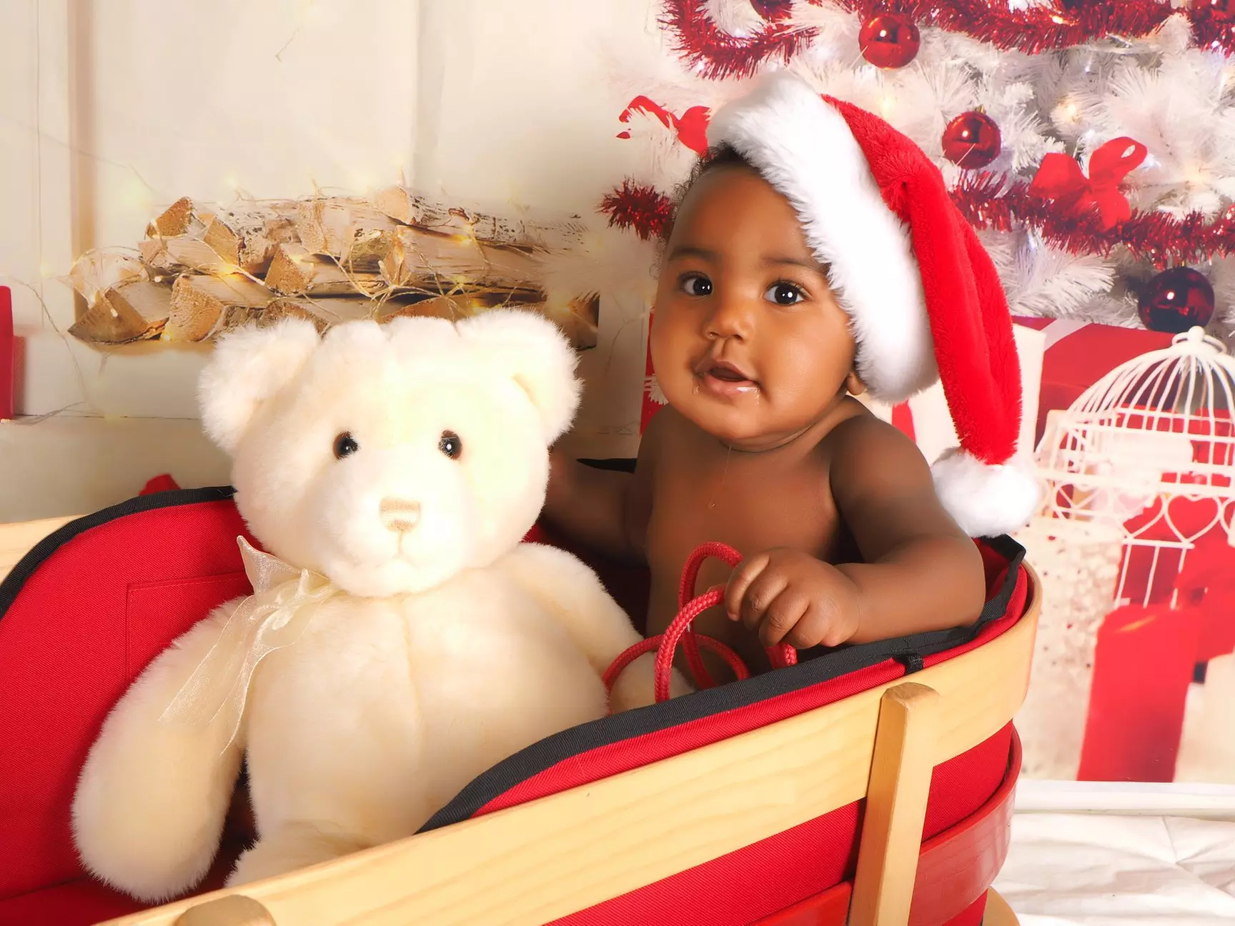 Family Holiday Photo Session + Retouched Portrait/Hairstyling/Make-Up