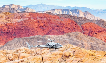 30-Minute Red Rock Canyon and Las Vegas Strip Helicopter Tour for One - 5 Star Grand Canyon Helicopter Tours