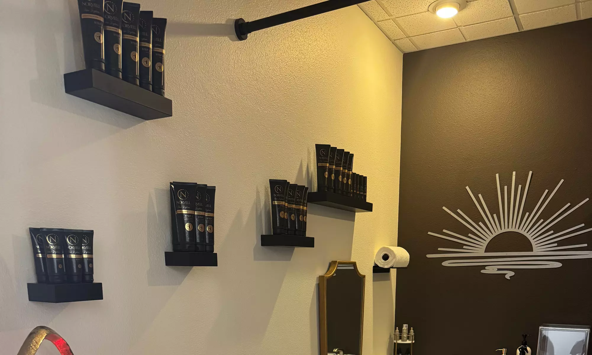 Spray Tranning and Red light Enhancement