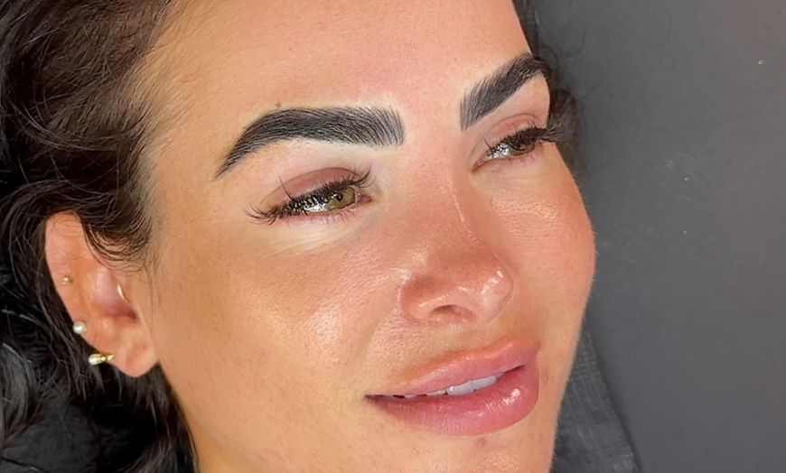 Image 1: Unlock Flawless Brows: Microblading Session 