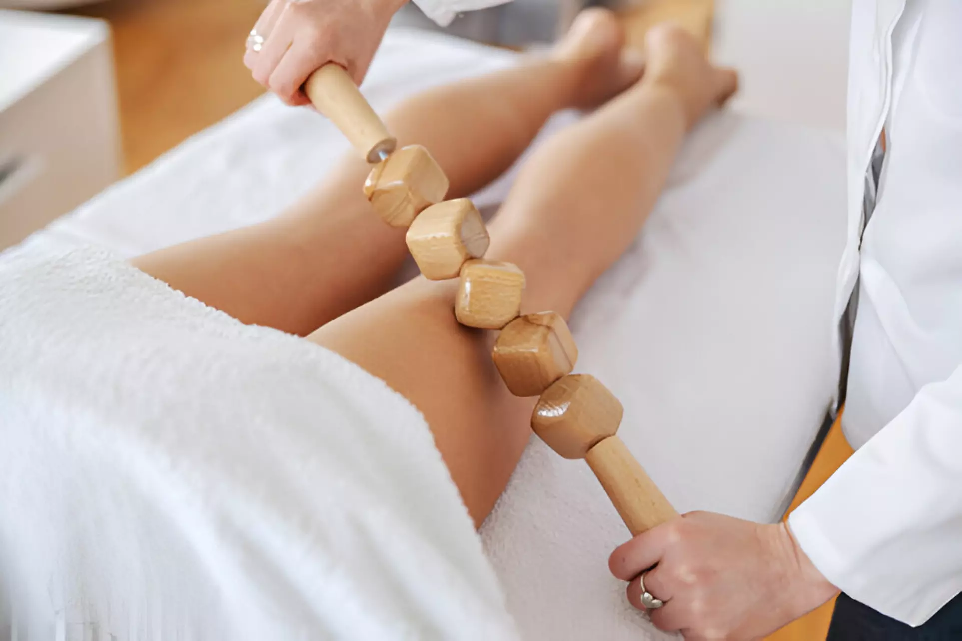 Revitalize Your Body: Wood Therapy Session