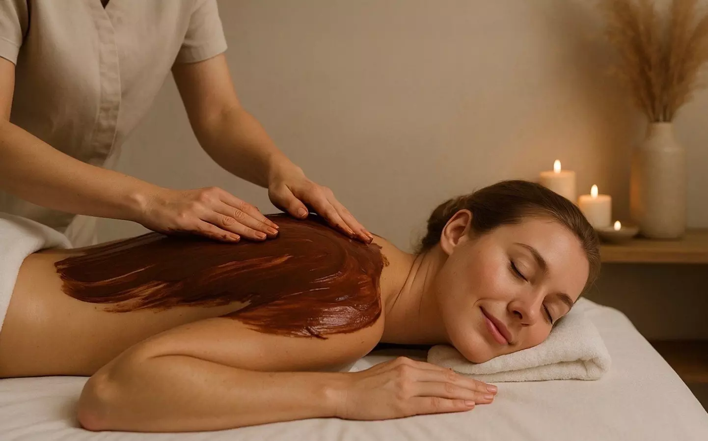Mini Facial+Body Wrap, Gourmet Body & Face or Hot Cocoa Escape
