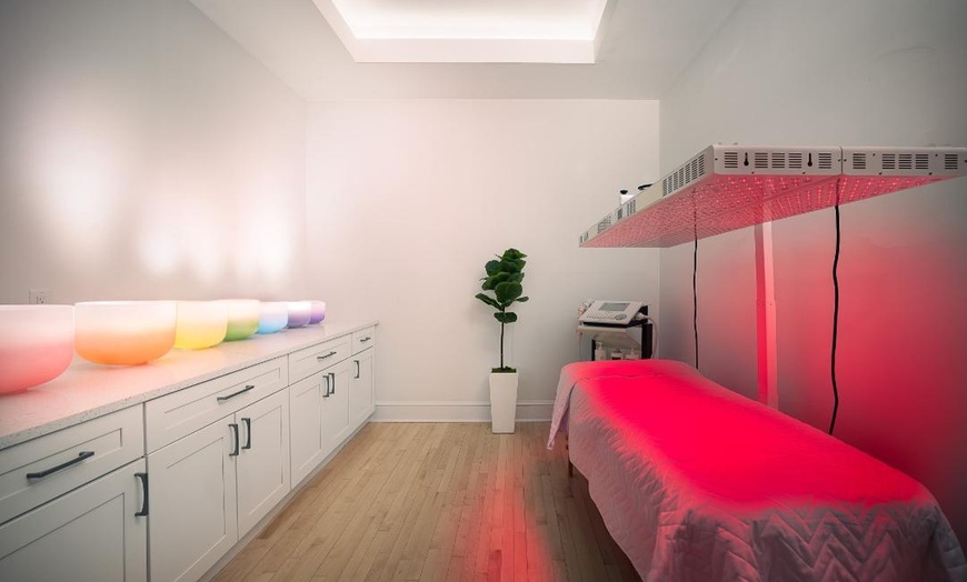 Image 3: Infrared Sauna w/ Optional Pulsed Electromagnetic Field (PEMF) Session