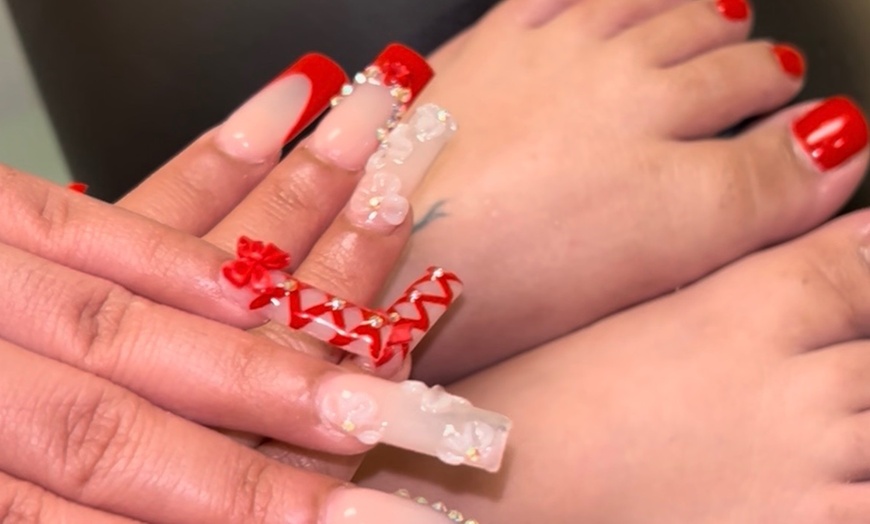 Image 2: Up to 40% Off on Nail Salon - Mani-Pedi at Nanasprettytips