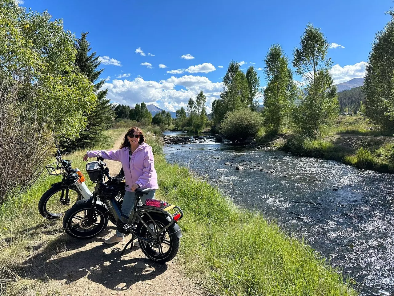 Kids or Adult Full Day 8-Hour E-Bike Rental w/ Optional Child Carrier at Ridden Breckenridge (Up to 20% Off) - Second Medium