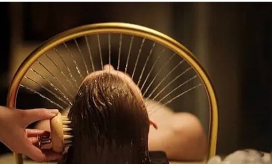 Image 2: Signature Regrow Ritual Session, Khalia Signature Scalp Therapy & More