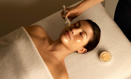 One 60-Minute Korean Glass Skin Facial with LED Light Therapy - Adora Face Head And  Sound SPA