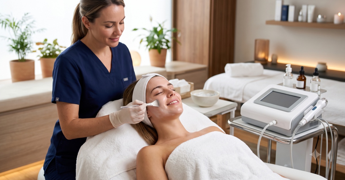 Limpieza facial profunda y tratamientos faciales en Barcelona