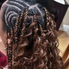 Image 5: Transform Your Look with Stylish Knotless or Box Braids