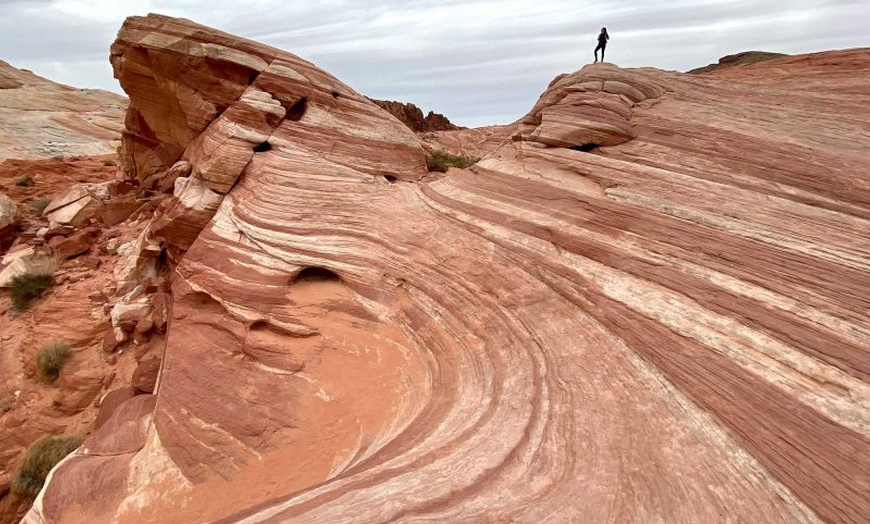 Image 1: Explore the Valley of Fire with Las Vegas as your Starting Point