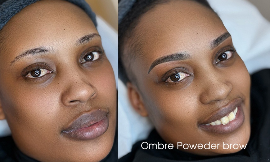 Image 4: Nano Hairstroke Brows, Ombre Brows, or Eyeliner Tattoo